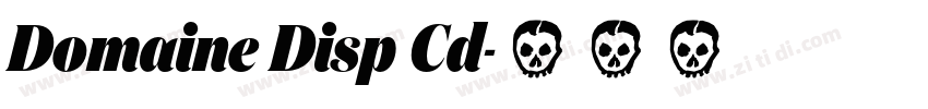 Domaine Disp Cd字体转换
